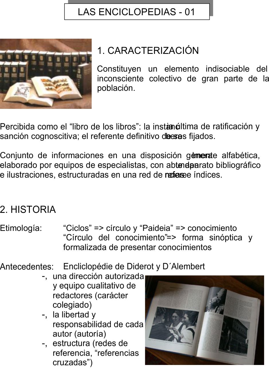 Las Enciclopedias