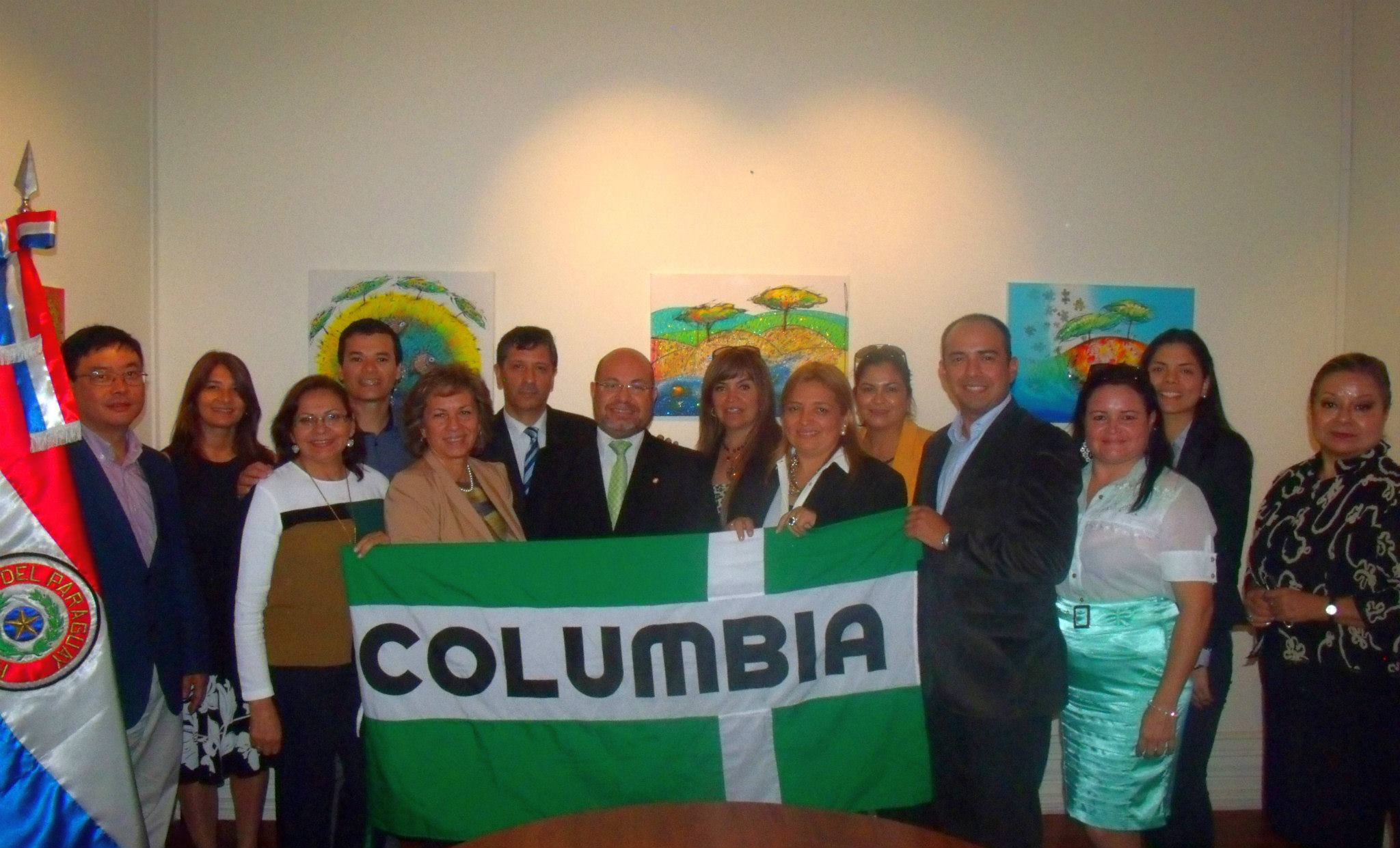 Postgraduados de Columbia visitan la Embajada de Paraguay en Lisboa